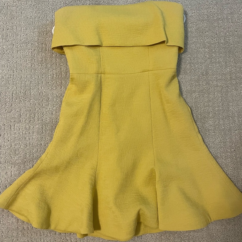 TCEC Yellow Formal Dress